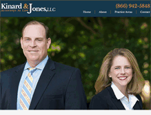 Tablet Screenshot of kinardjones.com